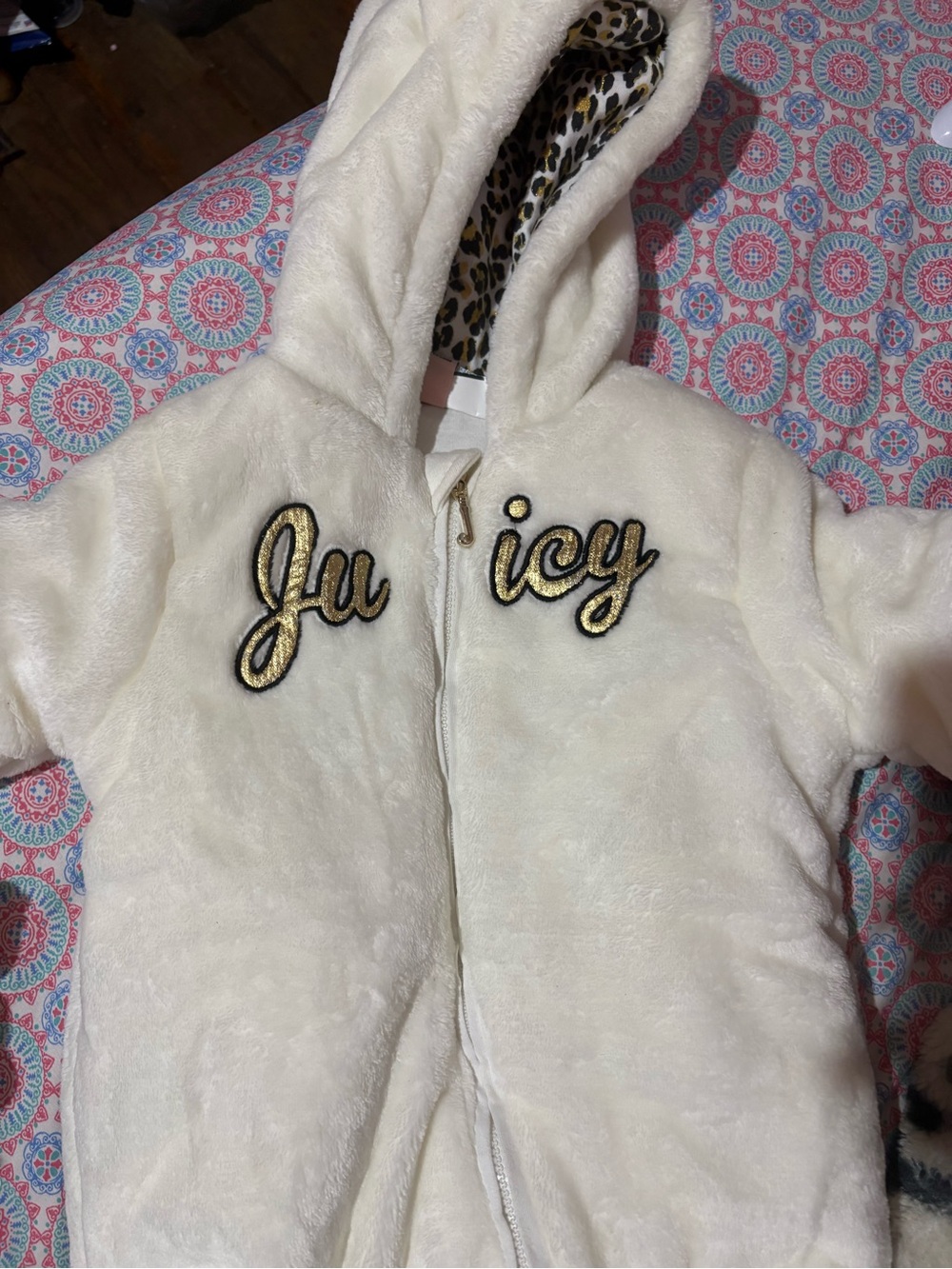 Juicy Couture infant girl snowsuit